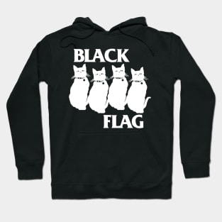 White of Cat Hoodie